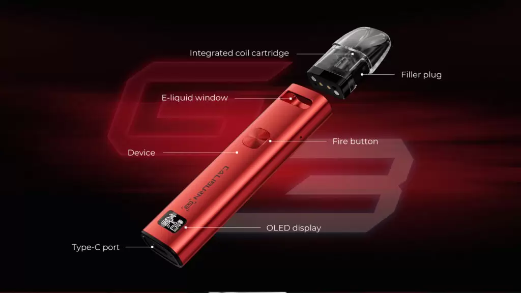 UWELL CALIBURN G3 KIT 咖哩棒 商品特色 2