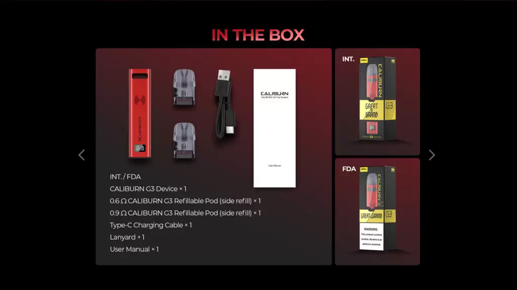 UWELL CALIBURN G3 KIT 咖哩棒 商品特色 4