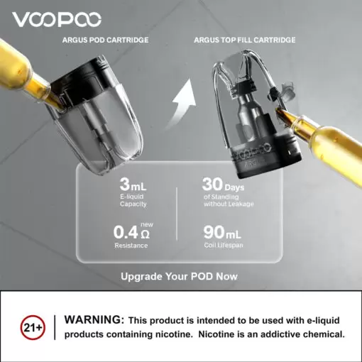 正品 VOOPOO ARGUS G 阿格斯 原廠空煙彈 商品特色 1