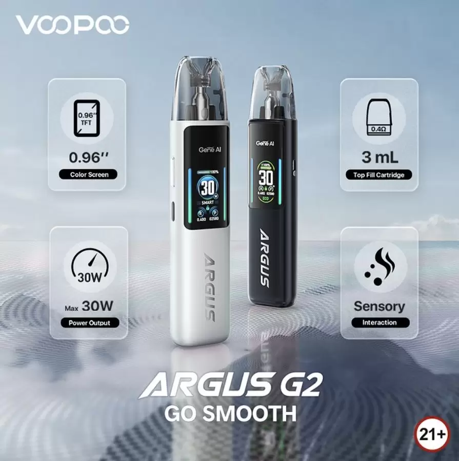 VOOPOO ARGUS G2 30W ｜阿格斯小煙主機 商品特色 1